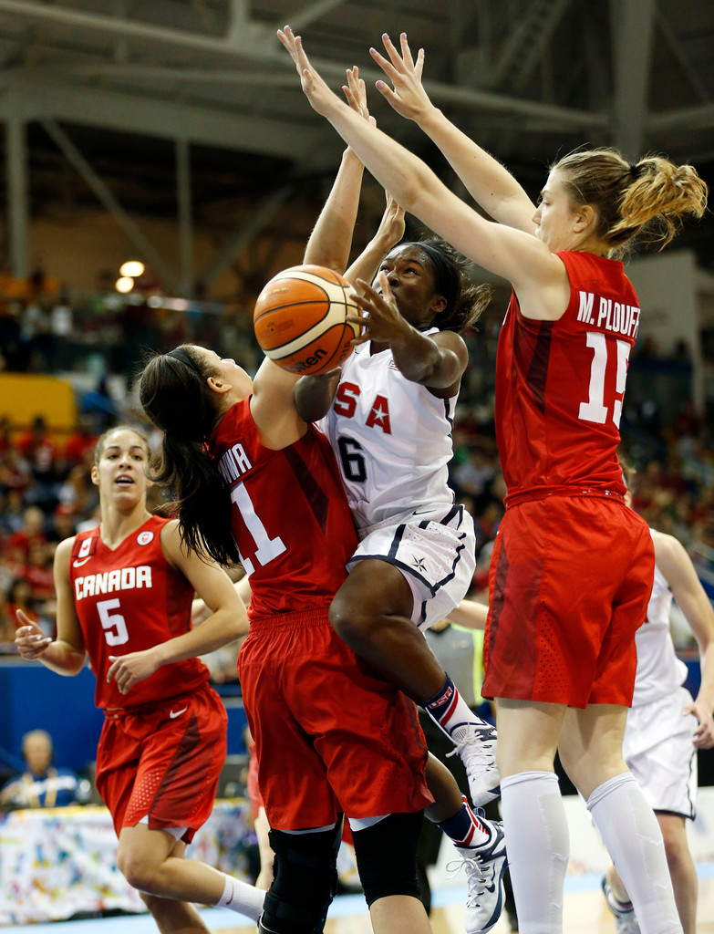 Achonwa, Reimer at the Pan Am Games (USATSI)