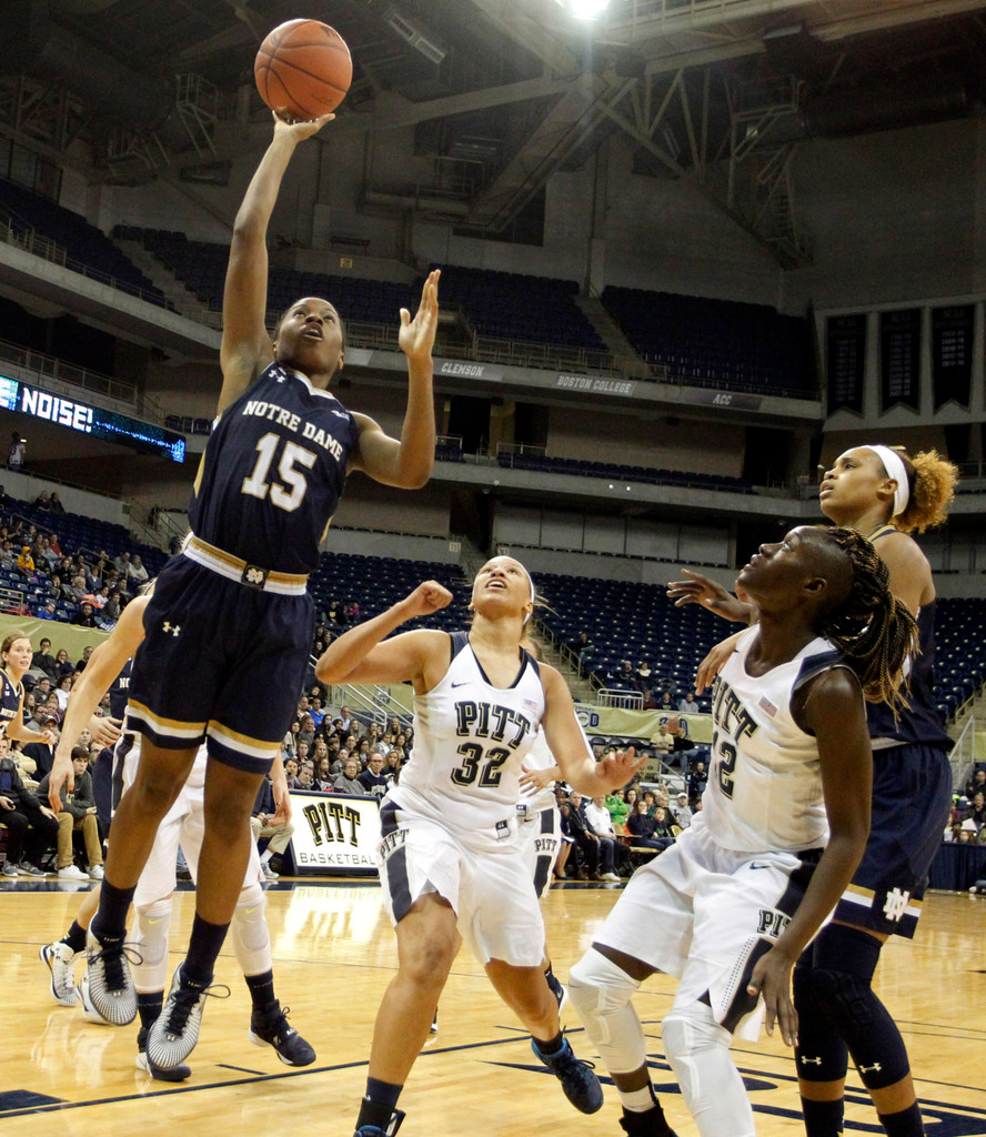 #3 Irish Top Pittsburgh, 65-55, for Muffet McGraw's 800th