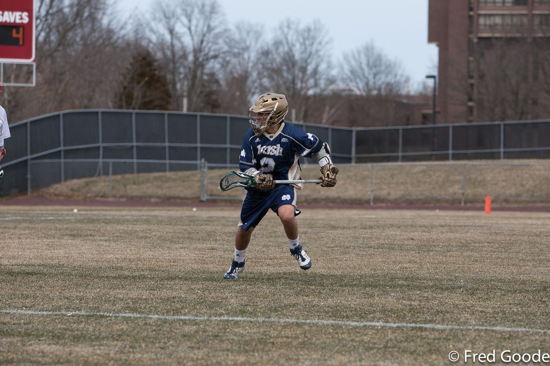 Junior attackman John Scioscia tallied four goals and one assist in the victory. All four goals came in the second half.