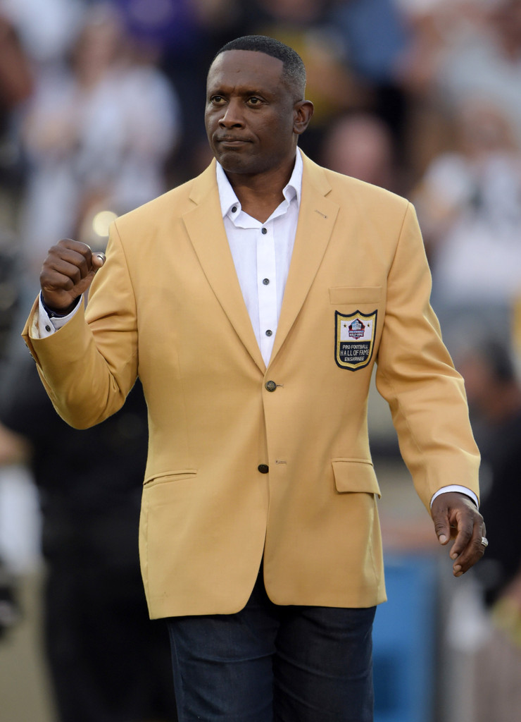 Jerome Bettis and Tim Brown inducted into Pro Football Hall of Fame