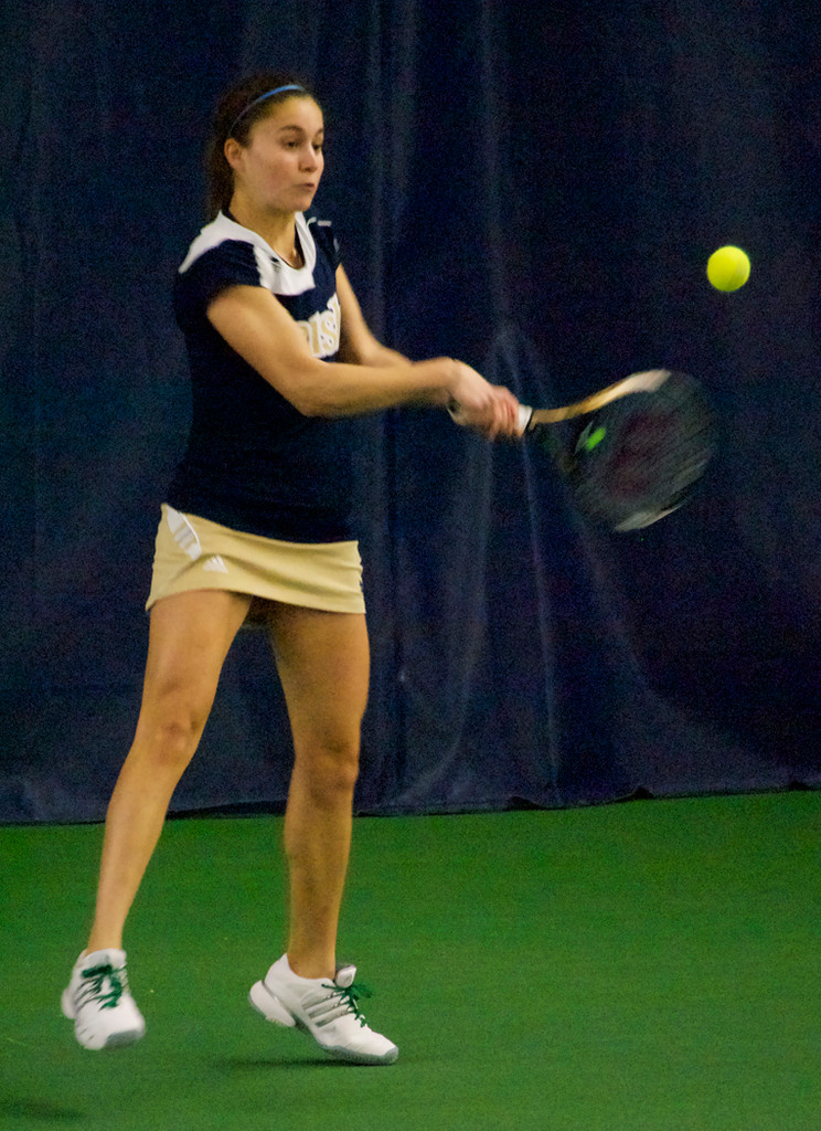 3/2/11 Women's Tennis vs. Iowa