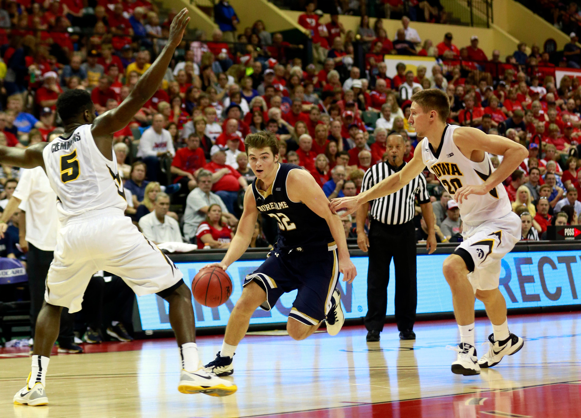 Notre Dame Meets Alabama In Final Game Of 2015 AdvoCare Invitational Steve Vasturia has scored in double figures in all five games for the Irish this season.