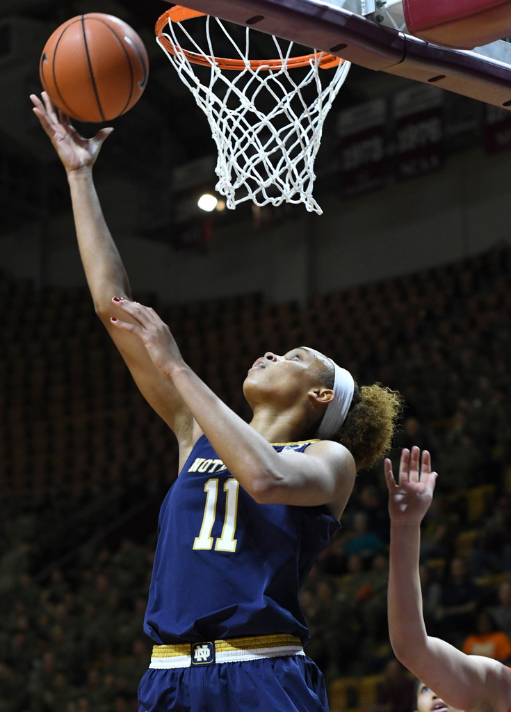 Notre Dame 76, Virginia Tech 59