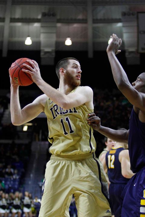 Senior center Garrick Sherman has posted a double-double three times in the last five games.
