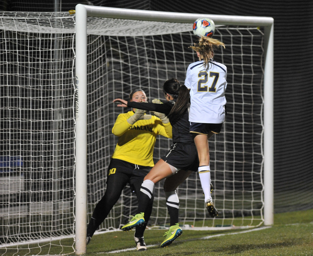NCAA Soccer Championship Round 1 - Notre Dame vs. Oakland