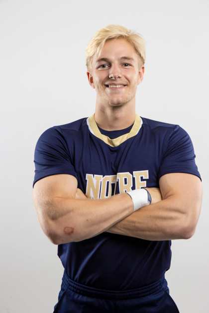 Adam Recker - Cheerleading - Notre Dame Fighting Irish