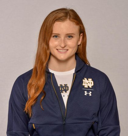 Cailey Grunhard - Swimming and Diving - Notre Dame Fighting Irish