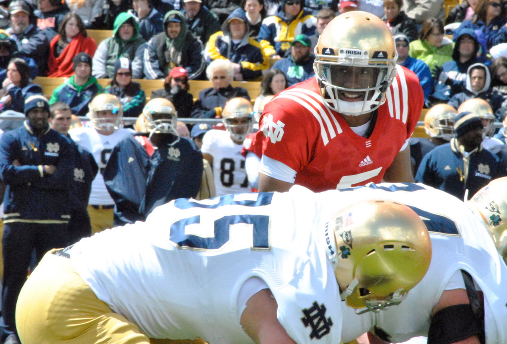 Notre Dame Football Blue-Gold Game