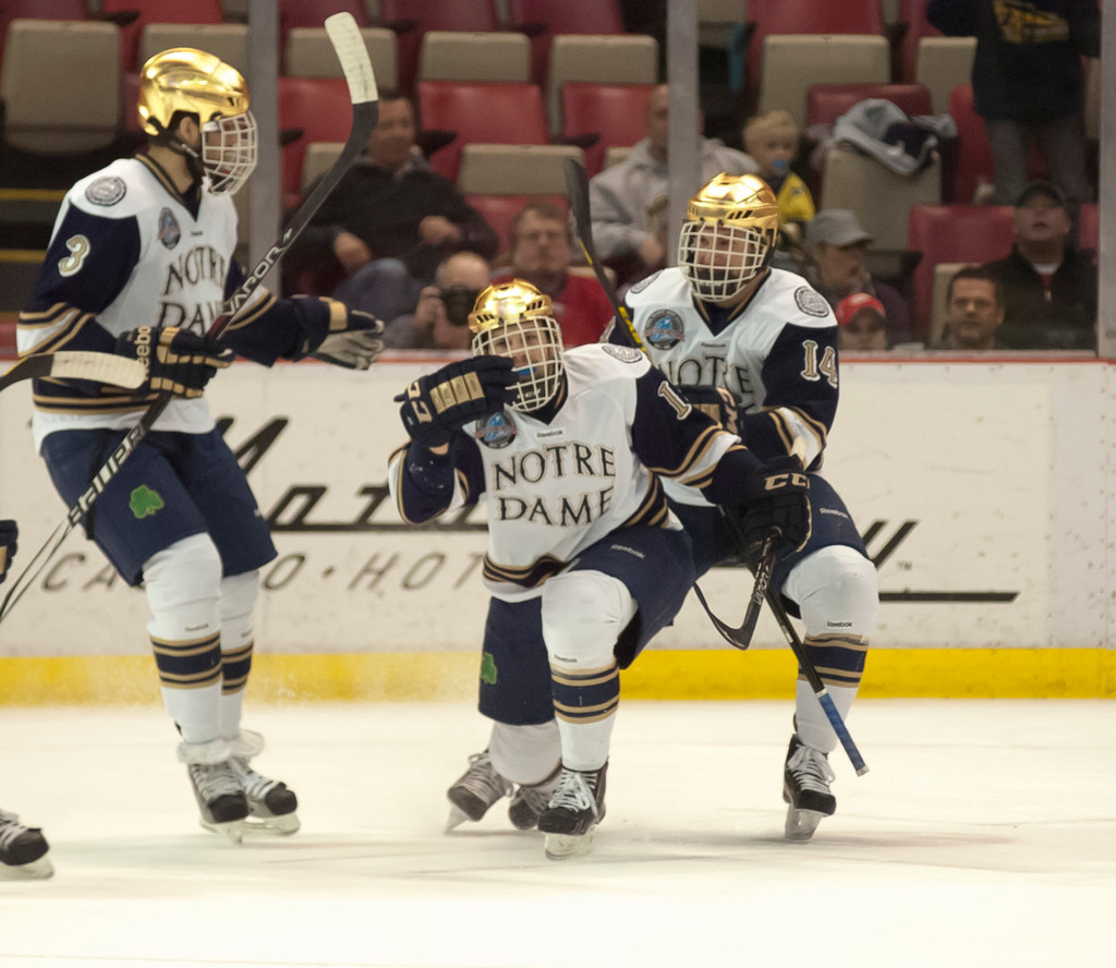 Notre Dame Men's Ice Hockey v Ohio State on 03-23-2013