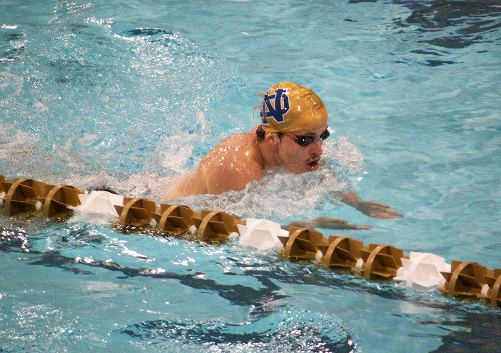 Mens and Womens Swimming, Shamrock Invitational Day 2