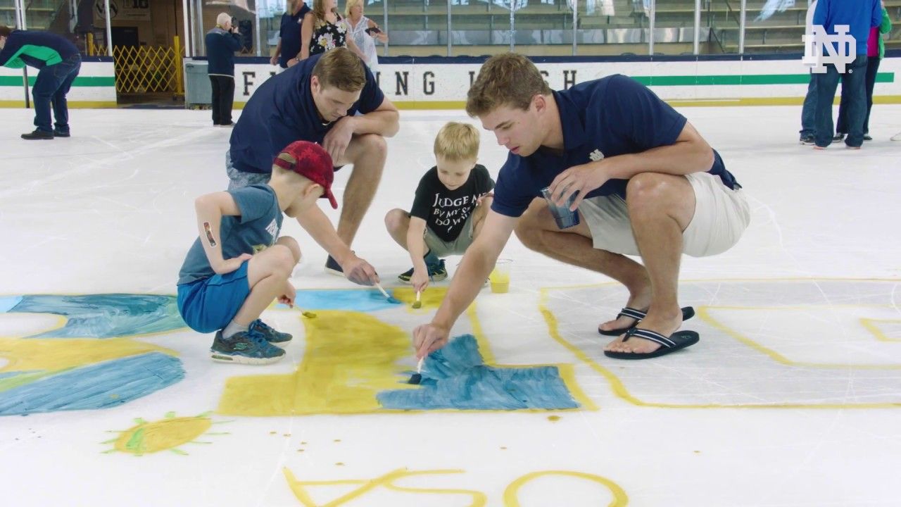 @NDHockey | Paint the Ice (2018)