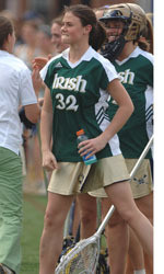 Irish Close Out European Tour With Final Three Days In London. Mary Veith (#32) and her Notre Dame women's lacrosse teammates returned home on Sunday, June 11 after an eventful trip to Ireland and England.