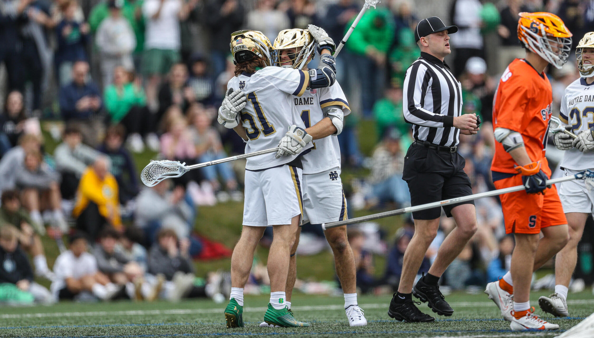#1 Irish Down #3 Syracuse At Arlotta, 14-12 #1 Irish Down #3 Syracuse At Arlotta, 14-12