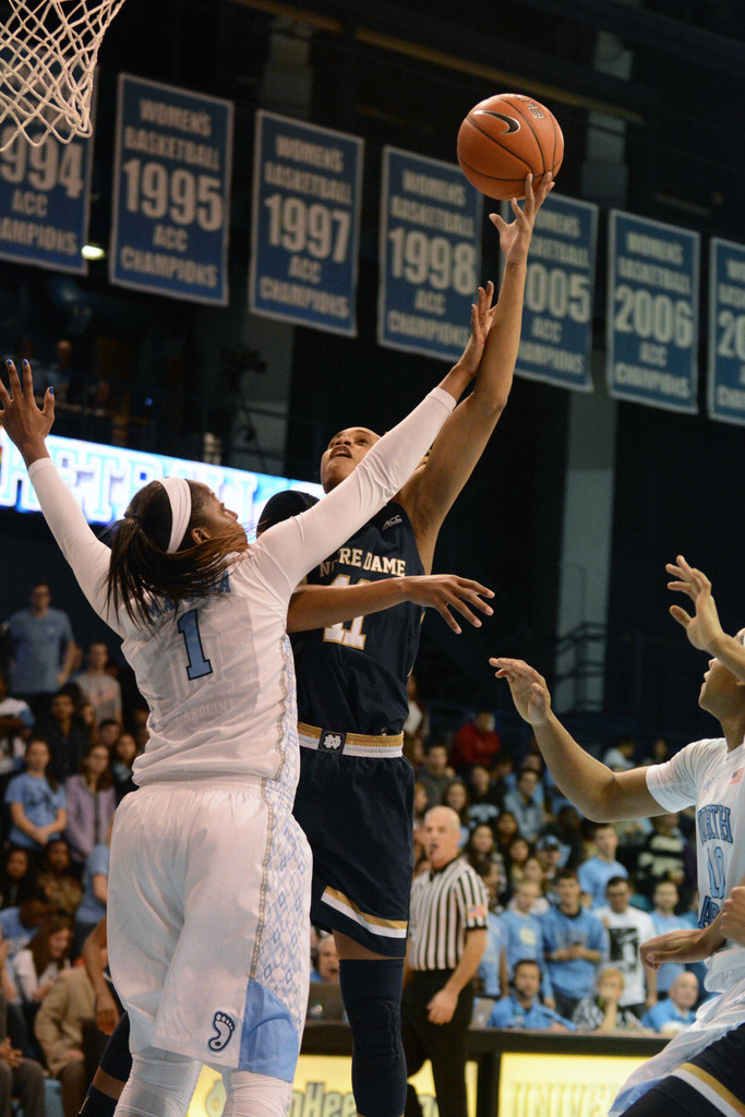 No. 7 Notre Dame at No. 13 North Carolina