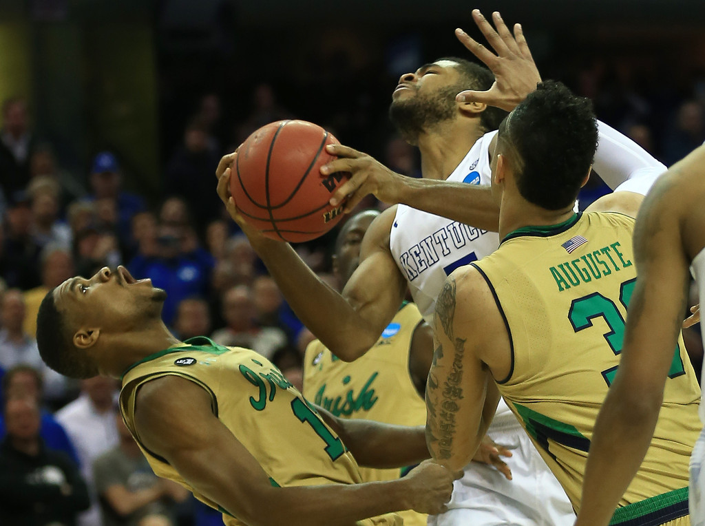 NCAA Men's Elite Eight: Notre Dame vs. Kentucky