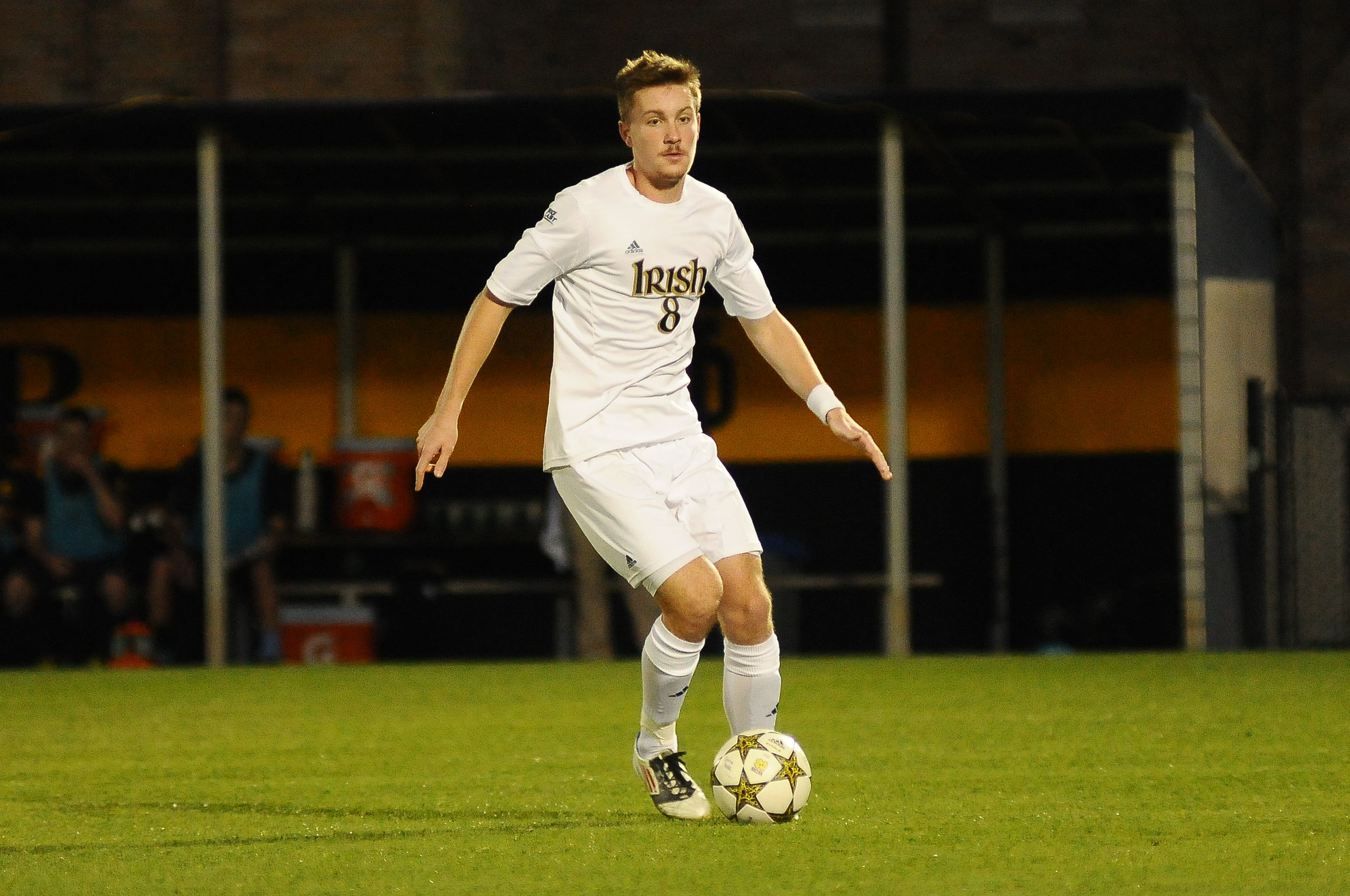Irish Inspection: Covering Creighton Junior midfielder Nick Besler was one of five Irish players that played a full 90 minutes on Sunday against Creighton.