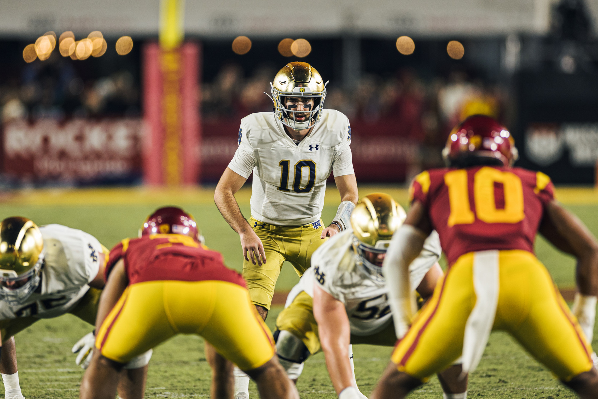 #15 Irish Fall at #5 USC 38-27 #15 Irish Fall at #5 USC 38-27