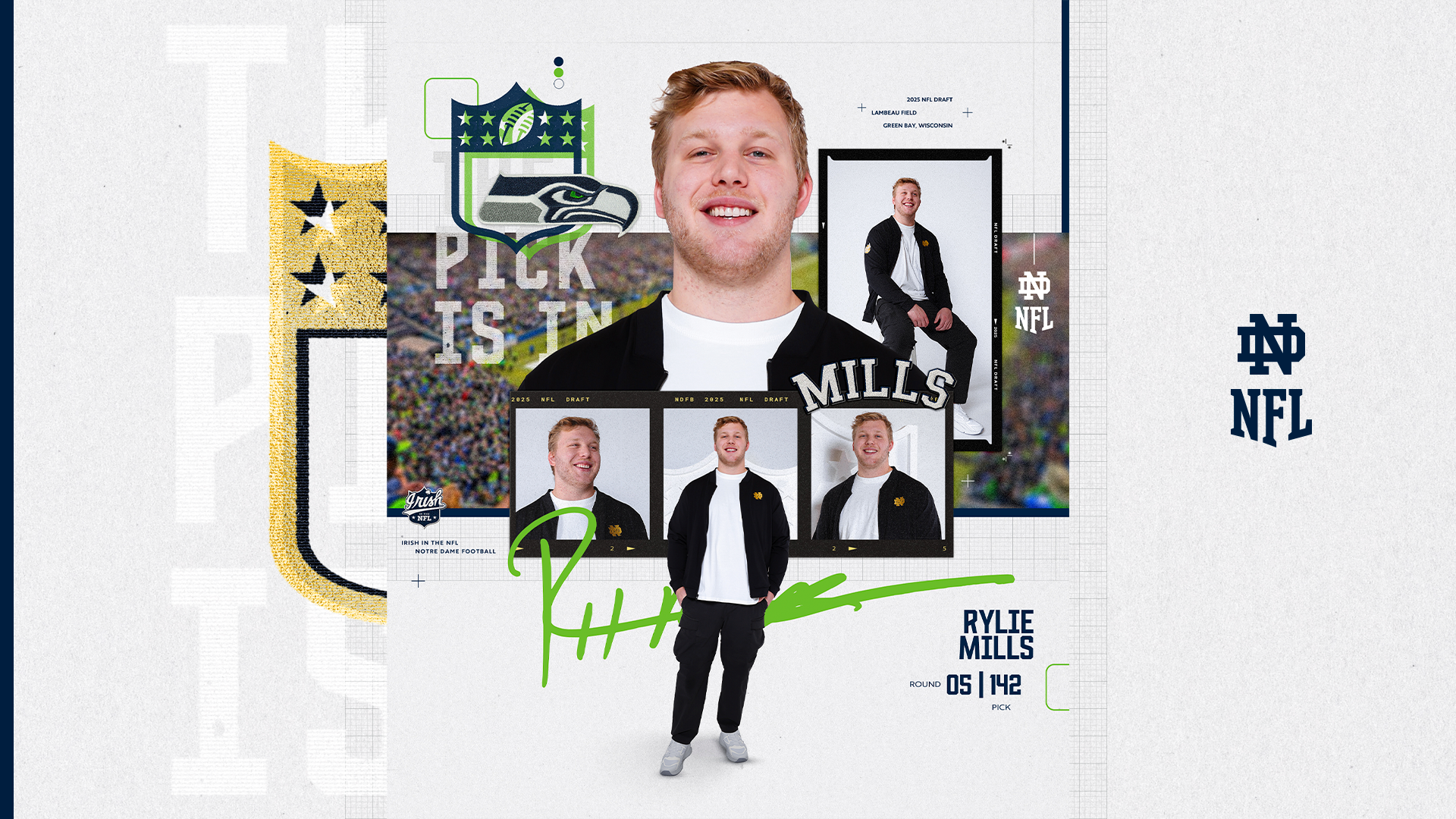 Rylie Mills Selected 142nd Overall In NFL Draft By Seattle Rylie Mills Selected 142nd Overall In NFL Draft By Seattle