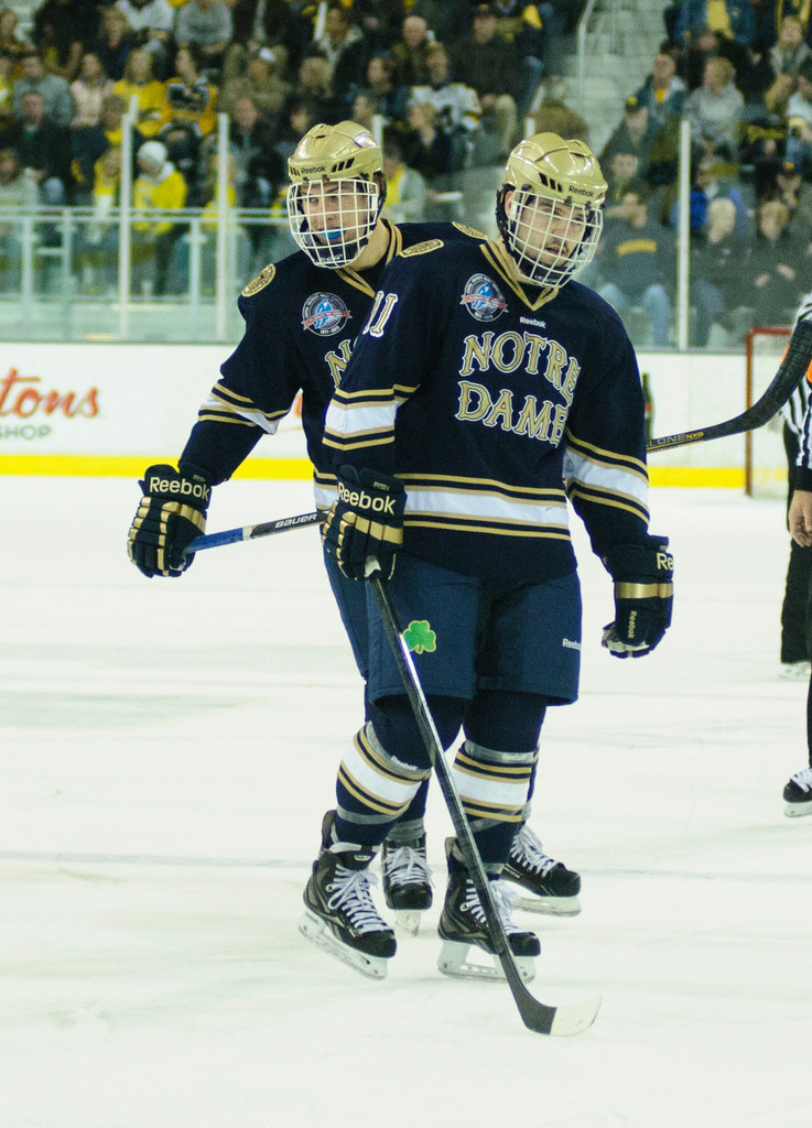 Notre Dame Men's Hockey vs Michigan 11-16-2012