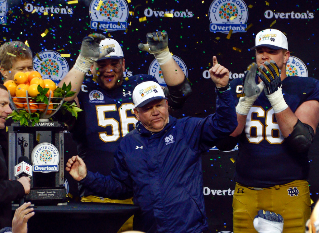 Notre Dame vs. LSU (USATSI)