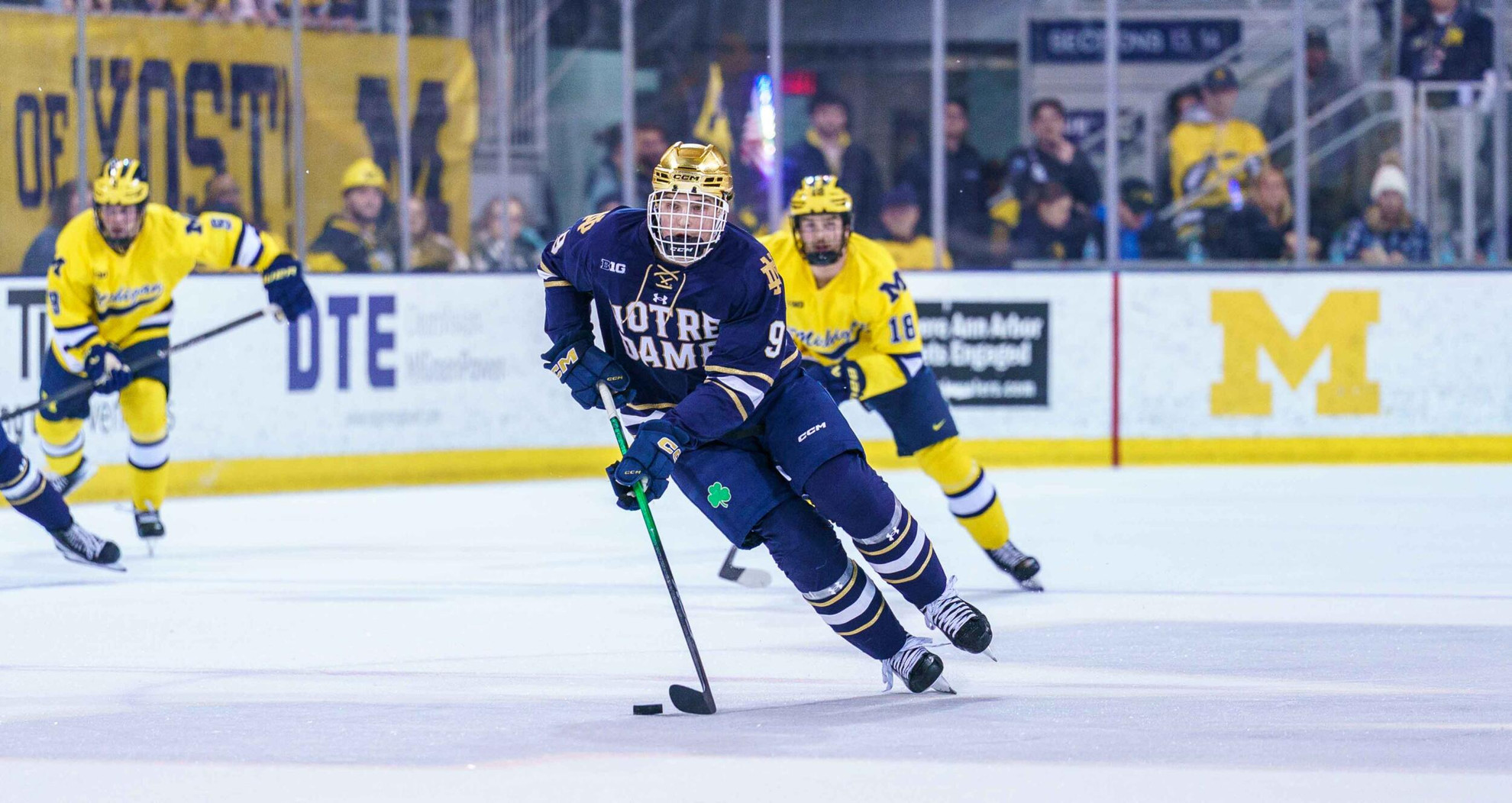 Hockey Falls At #1/1 Michigan In Big Ten Tournament Quarterfinals Hockey Falls At #1/1 Michigan In Big Ten Tournament Quarterfinals