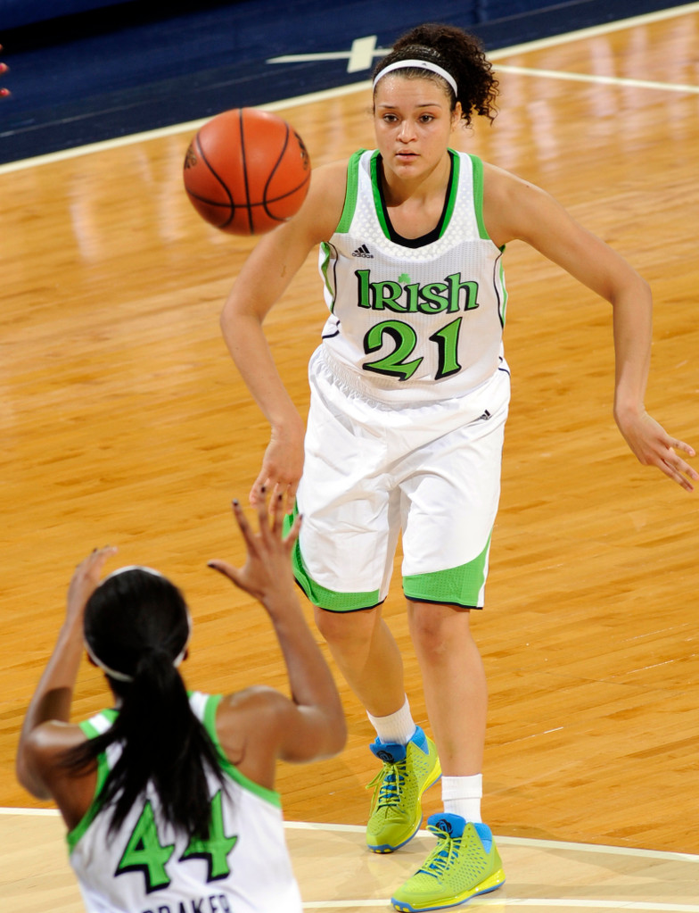 Diggins Leads No. 2 Irish To 71-46 Rout Of Rutgers (AP)