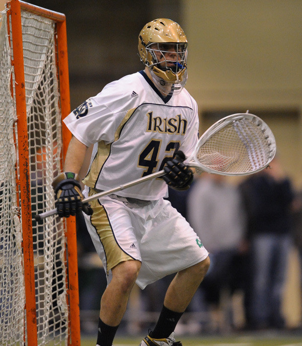 Irish Men’s And Women’s Lacrosse To Host NCAA Doubleheader Sunday, May 10 Scott Rodgers was a Tewaaraton Trophy nominee last season.