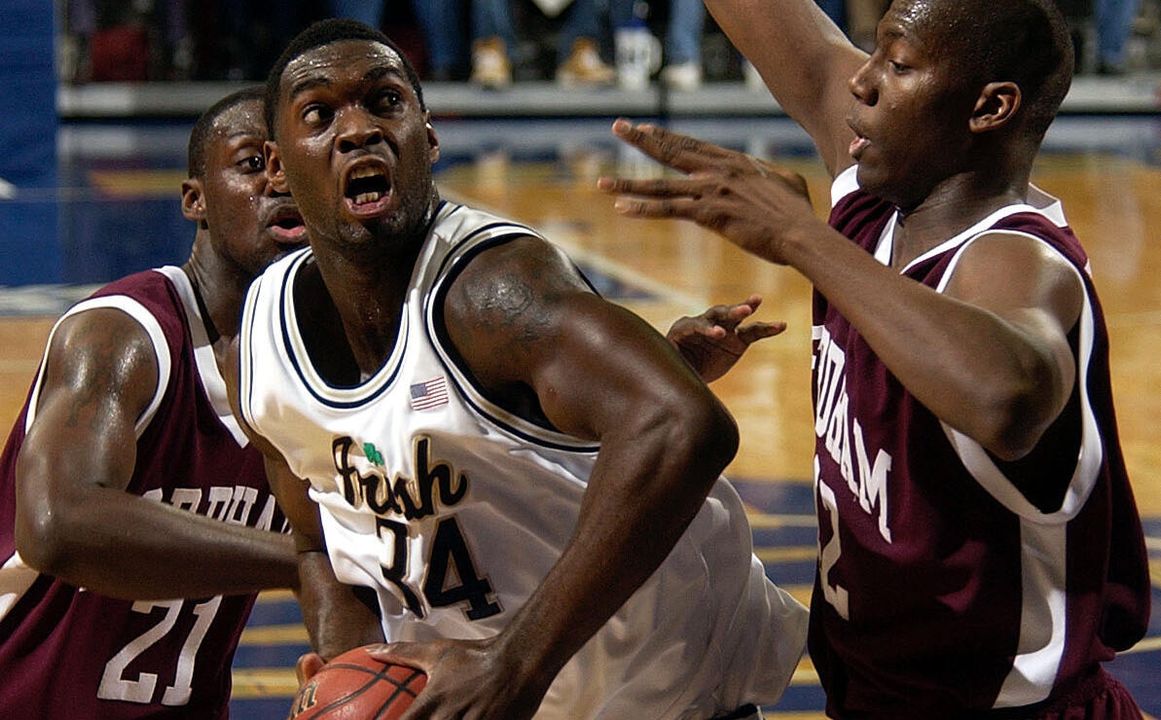 Irish co-captain Torin Francis is averaging career-bests of 15.4 points and 10.3 rebounds.