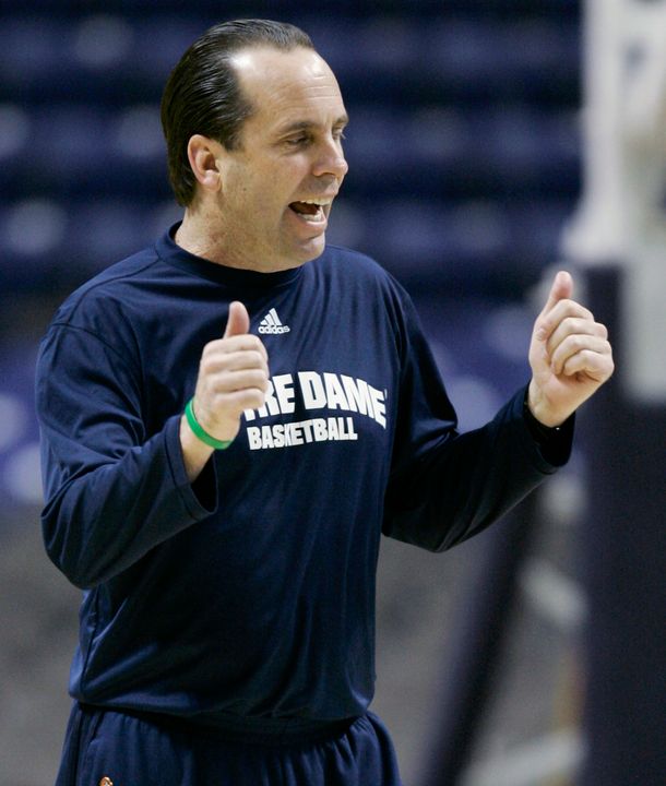 Mike Brey and the Irish will make nine national television appearances in 2007-08.
