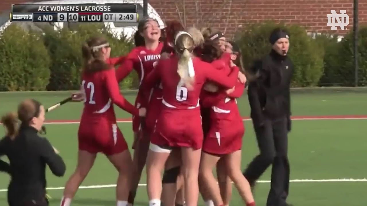 Notre Dame vs. Louisville Women's Lacrosse Highlights