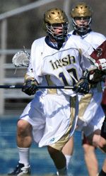 Sean Dougherty and the Fighting Irish defense have allowed just 21 goals during Notre Dame's current five-game winning streak.