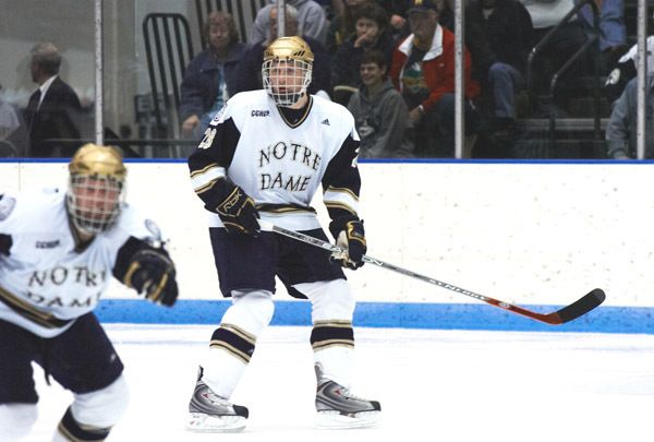 Defenseman Ian Cole scored the game-winning goal in Notre Dame's 4-1 win over Bowling Green on Saturday night.