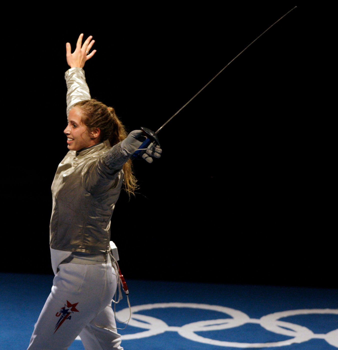 Former Irish Fencer Mariel Zagunis Strikes Gold At World Championships Beijing Olympics Fencing Womens Individual Saber