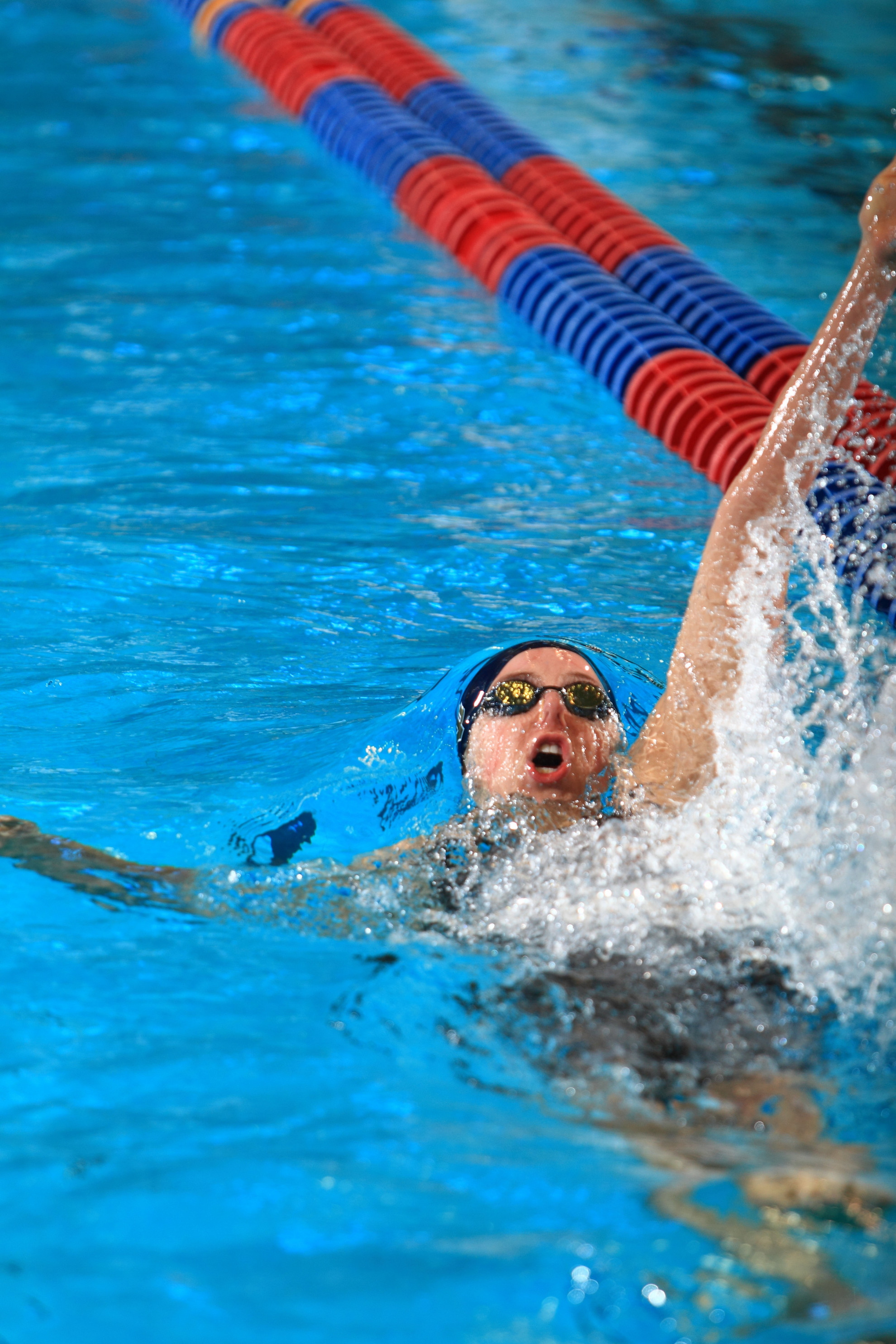 Irish Get First Taste Of ACC With Tri-Meet Against Pitt and VT Senior Kelly Ryan won the 200 back against Purdue last Friday night.
