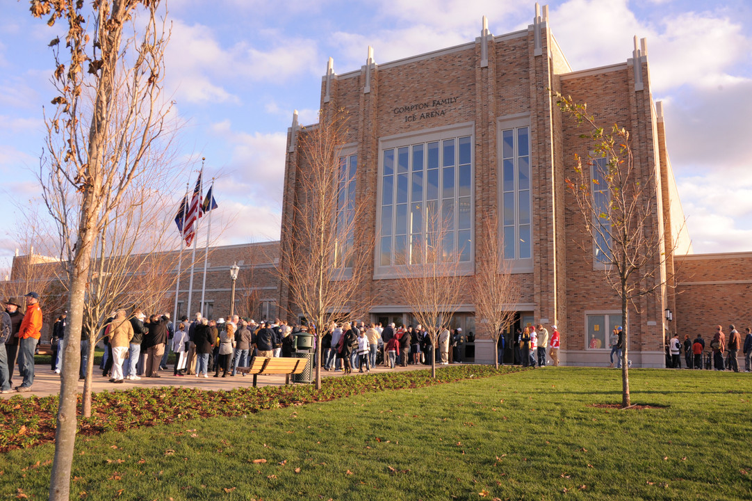 The Compton Family Ice Arena is one of four sites that will host the 2015 NCAA Division I hockey regionals in March.  Tickets will go on sale at 10 a.m. on Oct. 28.