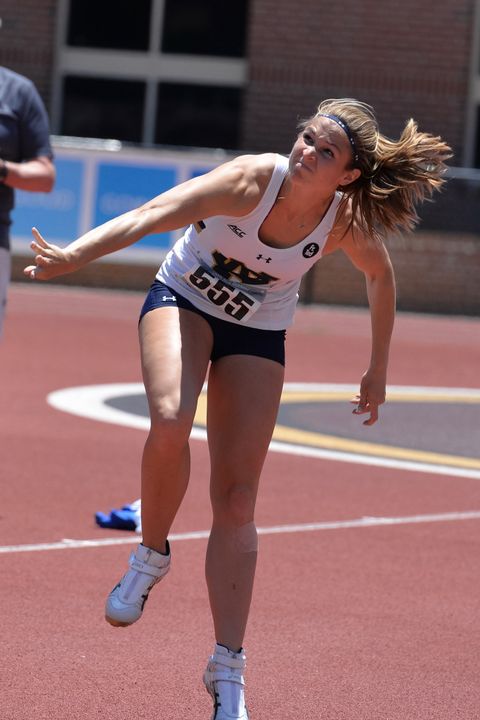 Carly Loeffel earned 3401 points to place 13th after the opening day of the heptathlon on Friday at the NCAA Outdoor Championships