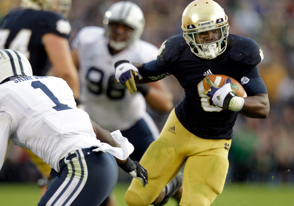 Notre Dame RB Theo Riddick