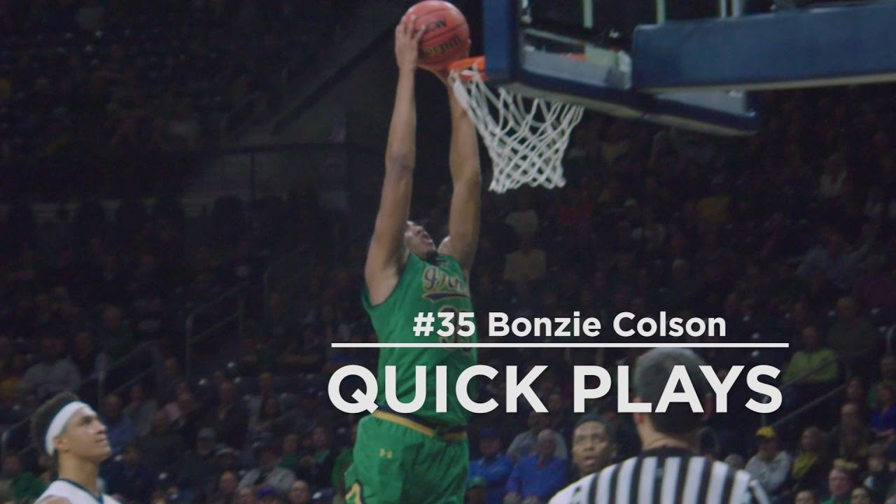 Quick Play | Bonzie Colson Slam Dunk