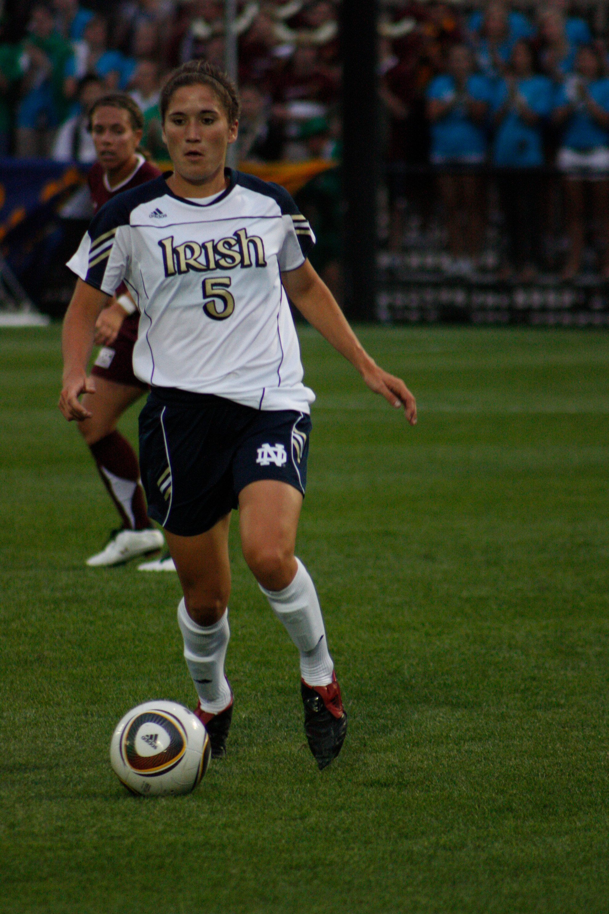 #10/7 Irish Host Notre Dame Adidas Invitational This Weekend Senior defender/midfielder Molly Campbell scored her first career goal the last time Notre Dame played a Conference USA opponent (Sept. 12, 2008 - 5-0 win over SMU at old Alumni Field).