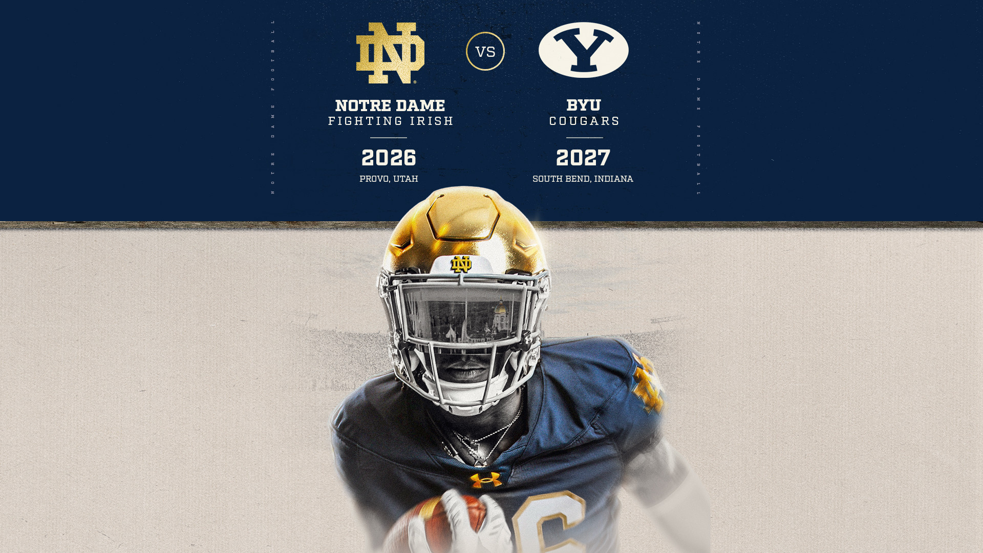Notre Dame Football Announces Series with BYU Notre Dame Football Announces Series with BYU
