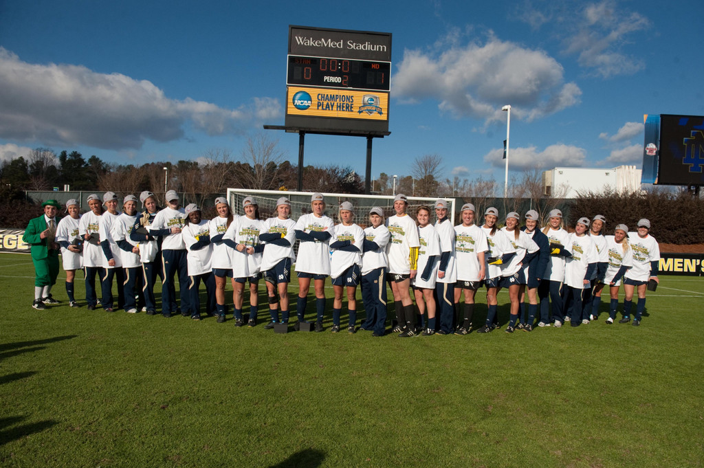 A Championship Season in Photos: 2010 Notre Dame Women's Soccer