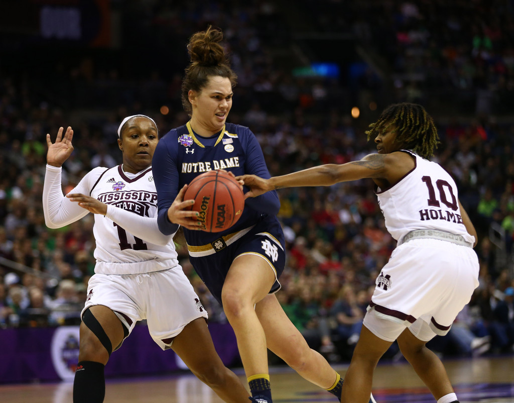 NCAA National Championship: ND WBB 61, Mississippi State 58 (USATSI)