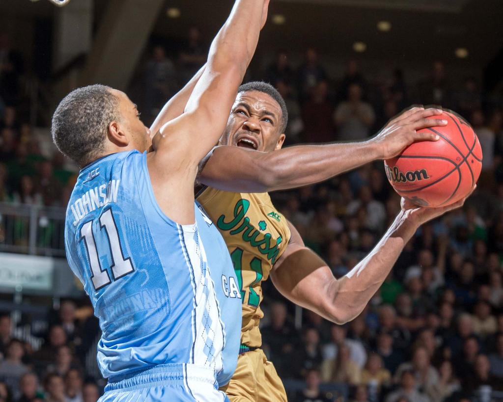 Notre Dame vs. No. 2 UNC