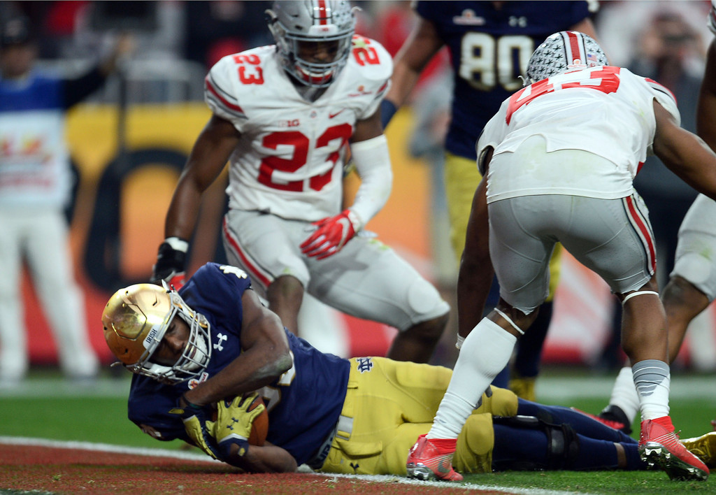 Fiesta Bowl: Notre Dame vs. Ohio State