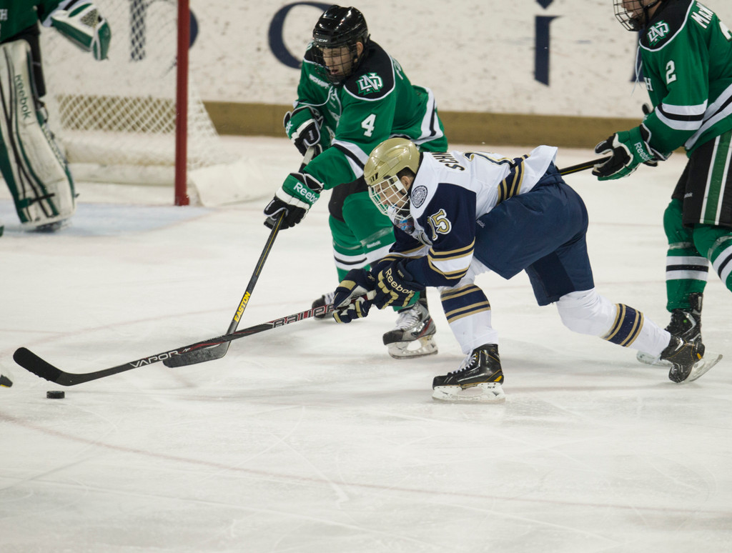 Notre Dame Men's Hockey vs North Dakota 11-23-2012
