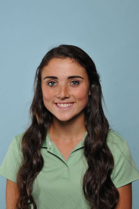 Freshman Ashley Armstrong leads the Hoosier Fall Invitational after 36 holes with a two-over par 146 and takes a one-shot lead into Tuesday's final round.