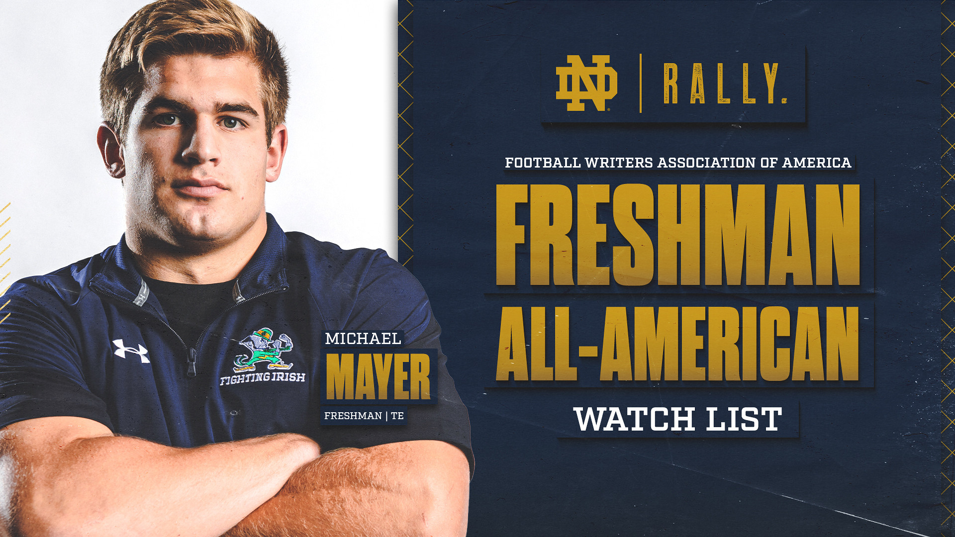 Mayer Named to FWAA Freshman All-American Watch List Mayer Named to FWAA Freshman All-American Watch List