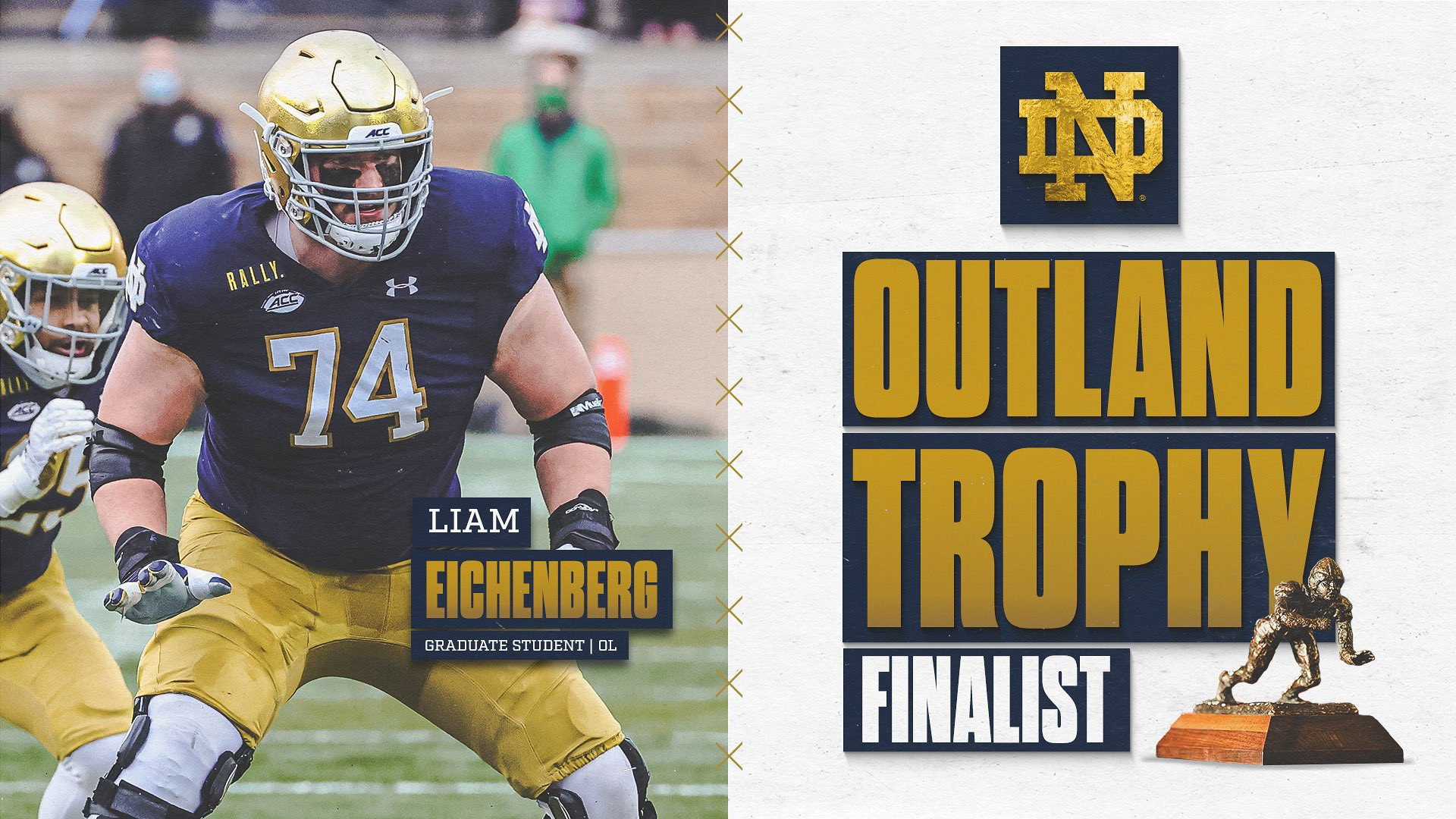 Eichenberg Tabbed as Finalist for Outland Trophy Eichenberg Tabbed as Finalist for Outland Trophy