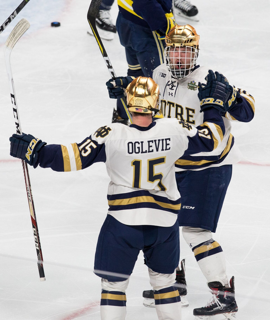 No. 1 Notre Dame Hockey vs. Michigan, National Semifinal