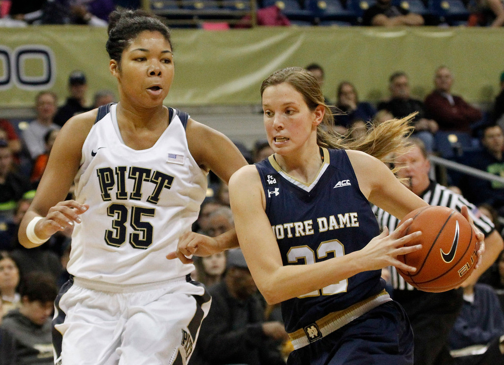 #3 Irish Top Pittsburgh, 65-55, for Muffet McGraw's 800th